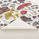 Couverture Sherpa Champignons sauvages (3/4)