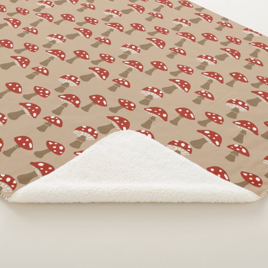Couverture Sherpa Champignons Sherpa Blanket (3/4)