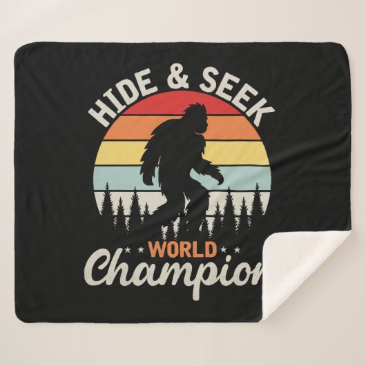 Couverture Sherpa Champion du Monde de Cache-Cache de Bigfoot (Devant (Horizontal))