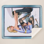 Couverture Sherpa Changement rapide par Gil Elvgren (Devant (Horizontal))