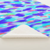 Couverture Sherpa Chaos de couleur Sherpa Blanket (3/4)