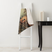 Couverture Sherpa Chariot Halloween vintage (3) (En situation)