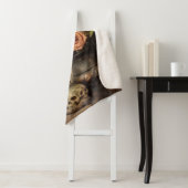 Couverture Sherpa Chariot Halloween vintage (4) (En situation)