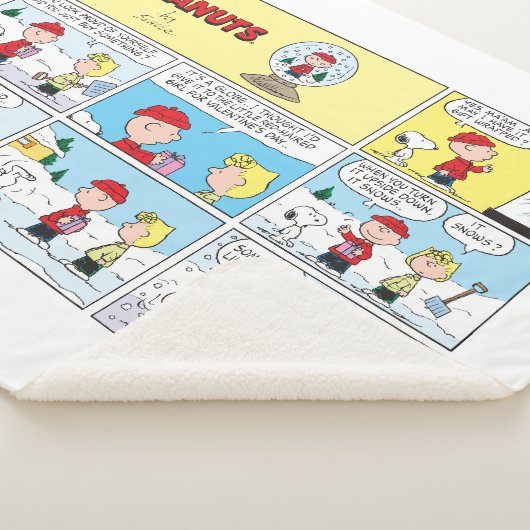 Couverture Sherpa Charlie Brown | Boule à neige (3/4)