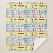 Couverture Sherpa Charlie Brown | Boule à neige (Devant)
