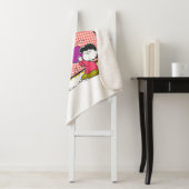 Couverture Sherpa Charlie Brown et Lucy Football Comic Graphic (En situation)