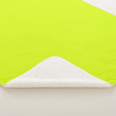 Couverture Sherpa Chartreuse jaune (3/4)
