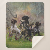 Couverture Sherpa Chasse faisan avec GSP (Devant)