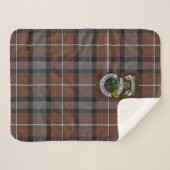 Couverture Sherpa Chasse Ferguson Tartan Sherpa Blanket (Devant (Horizontal))