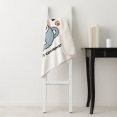 Couverture Sherpa Chat adorable en Mug Conception de vacances - Chat (En situation)