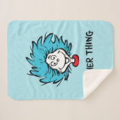 Couverture Sherpa Chat dans la chose Casquette une chose deux chose  (Devant (Horizontal))