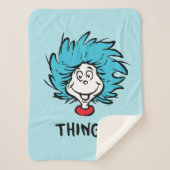 Couverture Sherpa Chat dans le Casquette | Chose un (Devant)