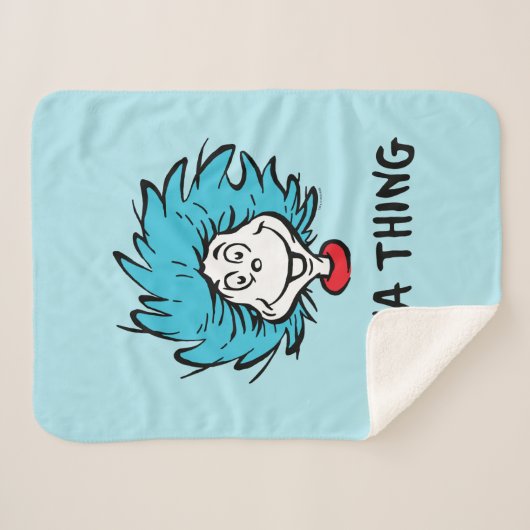 Couverture Sherpa Chat dans le Casquette | Chose Une Chose Deux - Ch (Devant (Horizontal))