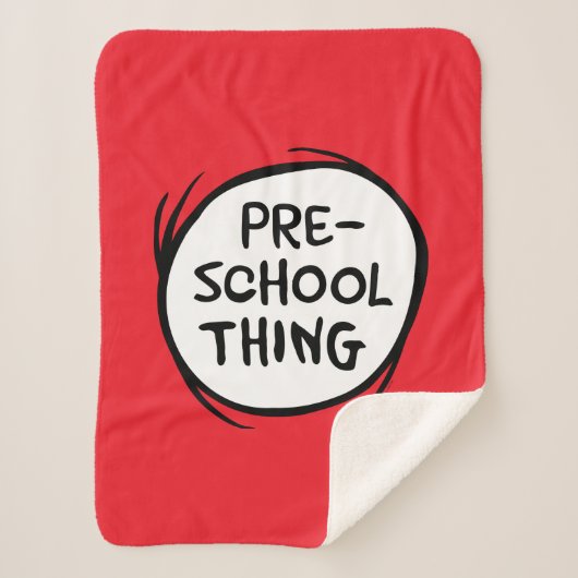 Couverture Sherpa Chat dans le Casquette | Choses préscolaires (Devant)