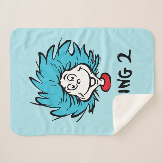 Couverture Sherpa Chat dans le Casquette | Deux choses (Devant (Horizontal))