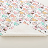 Couverture Sherpa Chat dans une tasse Design motif 01 w (3/4)