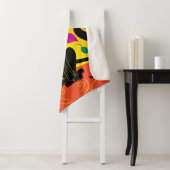 Couverture Sherpa Chat de brise effrayant (En situation)