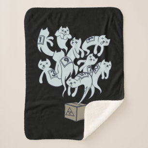 Couverture Sherpa Chat de Schrödinger les 9 vies