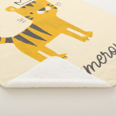 Couverture Sherpa Chat de tigre sauvage (3/4)