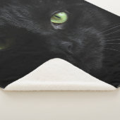 COUVERTURE SHERPA CHAT NOIR (3/4)