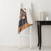 Couverture Sherpa Chat Royal (En situation)