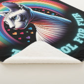 Couverture Sherpa Chat Sphynx Chaud  (3/4)