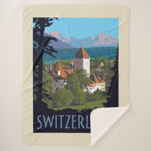 Couverture Sherpa Château de Chillon Suisse