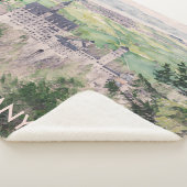 Couverture Sherpa Château Retro Neuschwanstein en Allemagne (3/4)