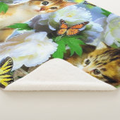 Couverture Sherpa Chatons (3/4)
