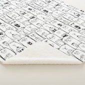 Couverture Sherpa Chats adorables (3/4)