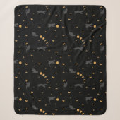 Couverture Sherpa Chats et phases lunaires (Devant)