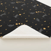 Couverture Sherpa Chats et phases lunaires (3/4)
