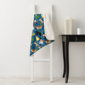 Couverture Sherpa Chats Festifs en Costumes de Noël Motif (En situation)