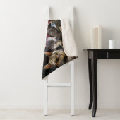 Couverture Sherpa Chats jouant au poker (En situation)