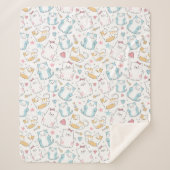 Couverture Sherpa Chats mignons (Devant)