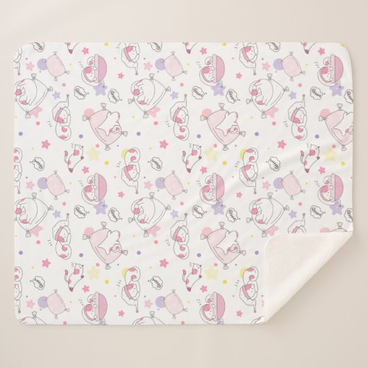 Couverture Sherpa Chats mignons (Devant (Horizontal))