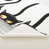 Couverture Sherpa Chats Naughty, Playful et drôle de personnages (3/4)