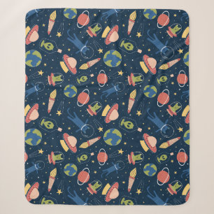 Couverture Sherpa Chats spatiaux