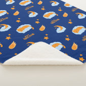 Couverture Sherpa Chatte endormi sur un nuage, rêves doux (3/4)