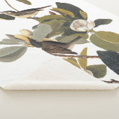 Couverture Sherpa Chauffe-volcans rougeoyer Kingbirds Vintage Audubo (3/4)