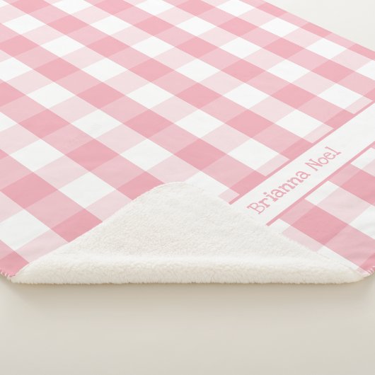 Couverture Sherpa Chaussure blanche rose Chauffage de buffle avec no (3/4)