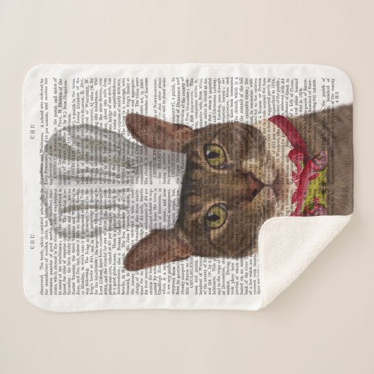 Couverture Sherpa Chef de chats (Devant (Horizontal))