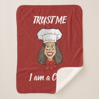 Couverture Sherpa Chef femme