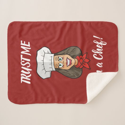 Couverture Sherpa Chef femme (Devant (Horizontal))