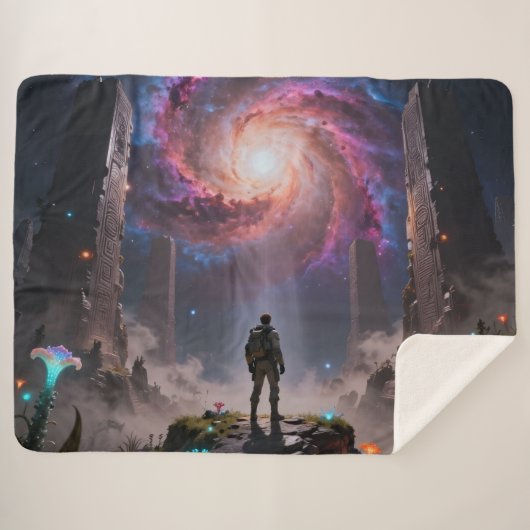 Couverture Sherpa Chemin Stellaire – Voyage à travers l'Univers (Devant (Horizontal))