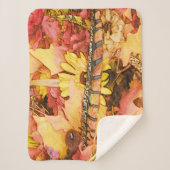 Couverture Sherpa Cherokee en cuivre (Devant)