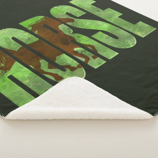Couverture Sherpa cheval (3/4)