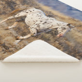 Couverture Sherpa Cheval Parcourir les collines Pittoresques de la G (3/4)