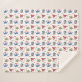 Couverture Sherpa Chevalier et Dragon (Devant (Horizontal))