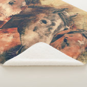 Couverture Sherpa Chevaux (3/4)